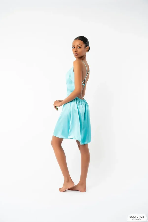 Eden Light – Mid-Length Single Strap Gown - Image 2