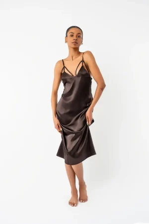 Moonveil – Full-Length Single Strap Gown